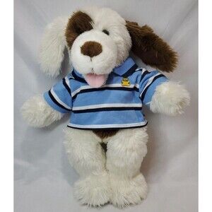 Build A Bear Dog Floppy Cream And Brown Pre-Owned Read Description Good Conditio